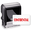 Self-Inking Stamp - Confidential (Red) Stamp