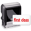 Self-Inking Stamp - First Class (Red) Stamp