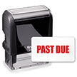 Self-Inking Stamp - Past Due Stamp