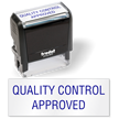 Quality control Approved Self Inking Stamp