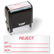 Reject Self Inking QC Stamp